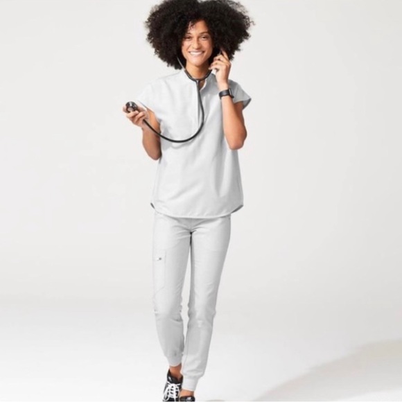 Figs Other Brand New Figs Scrub Set Rare Optic White Poshmark